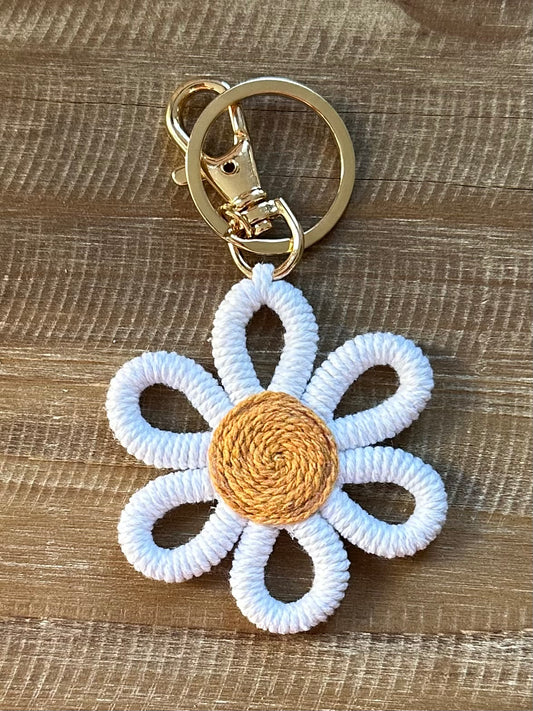 Daisy keychain